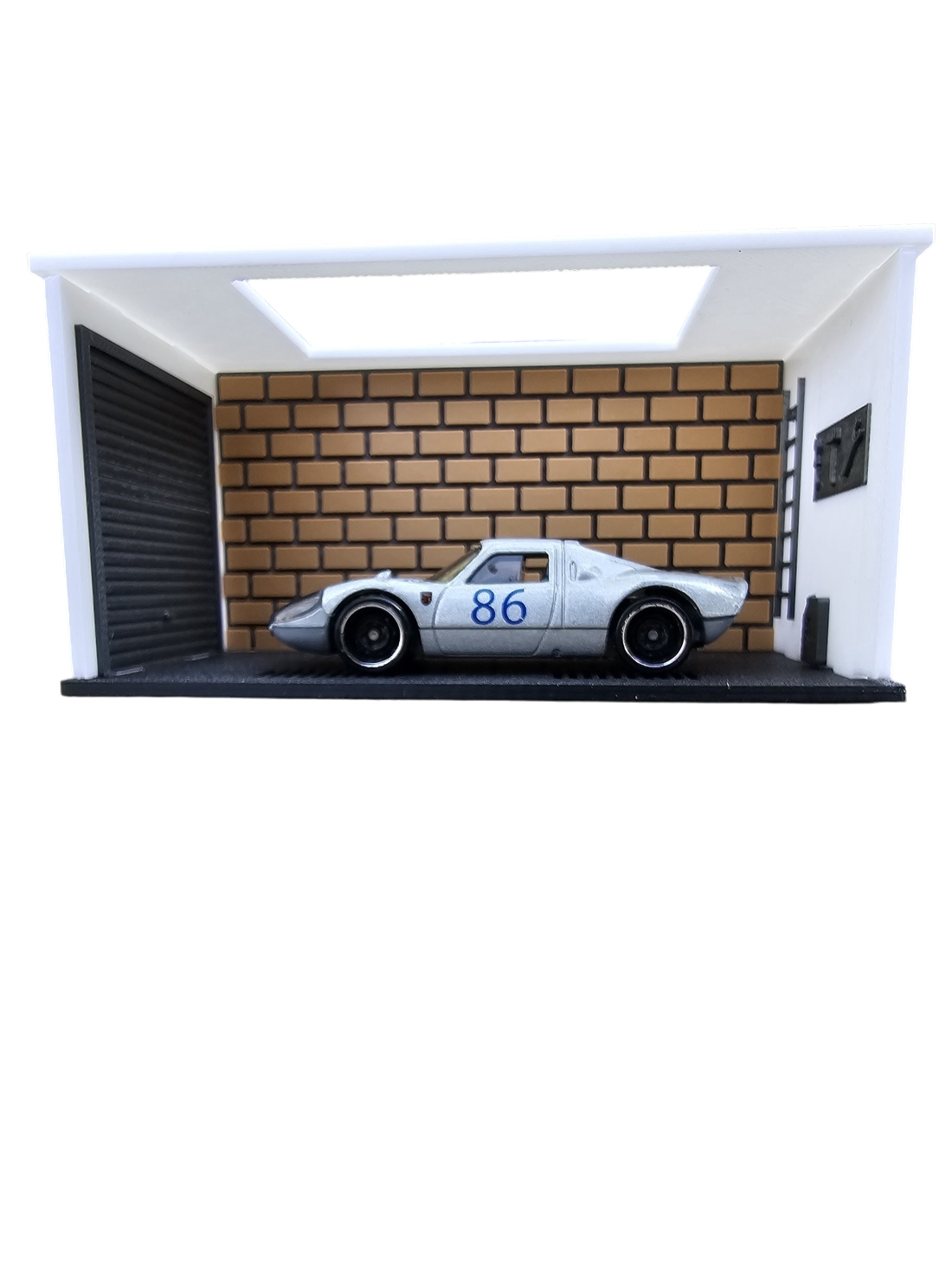 Hotwheels 1:64 car storage garage