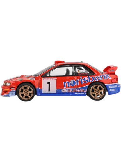 Mini GT #1140: Subaru Impreza WRC97 #1 1999 DRM Champion