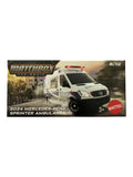Matchbox Mainline 2024 Mercedes Benz Sprinter Ambulance Die-Cast 1:64 Scale | Mattel 8/12 | Collector Edition