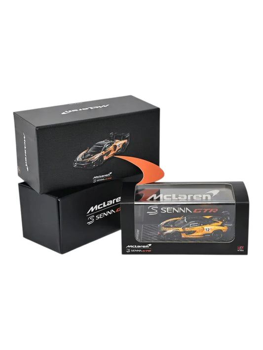 LCD Model Mclaren Senna GTR Diecast Model Car 1:64 Scale