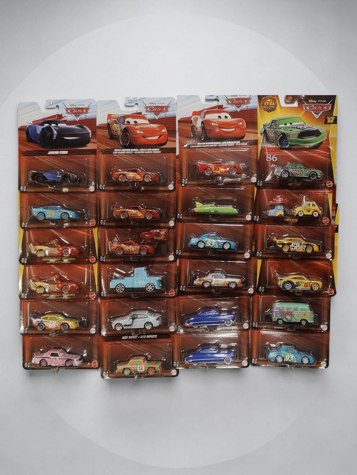 Disney Pixar Cars X-Case 24-Piece Full Case | Mattel Die-Cast Character Cars Collection 1:55 Scale