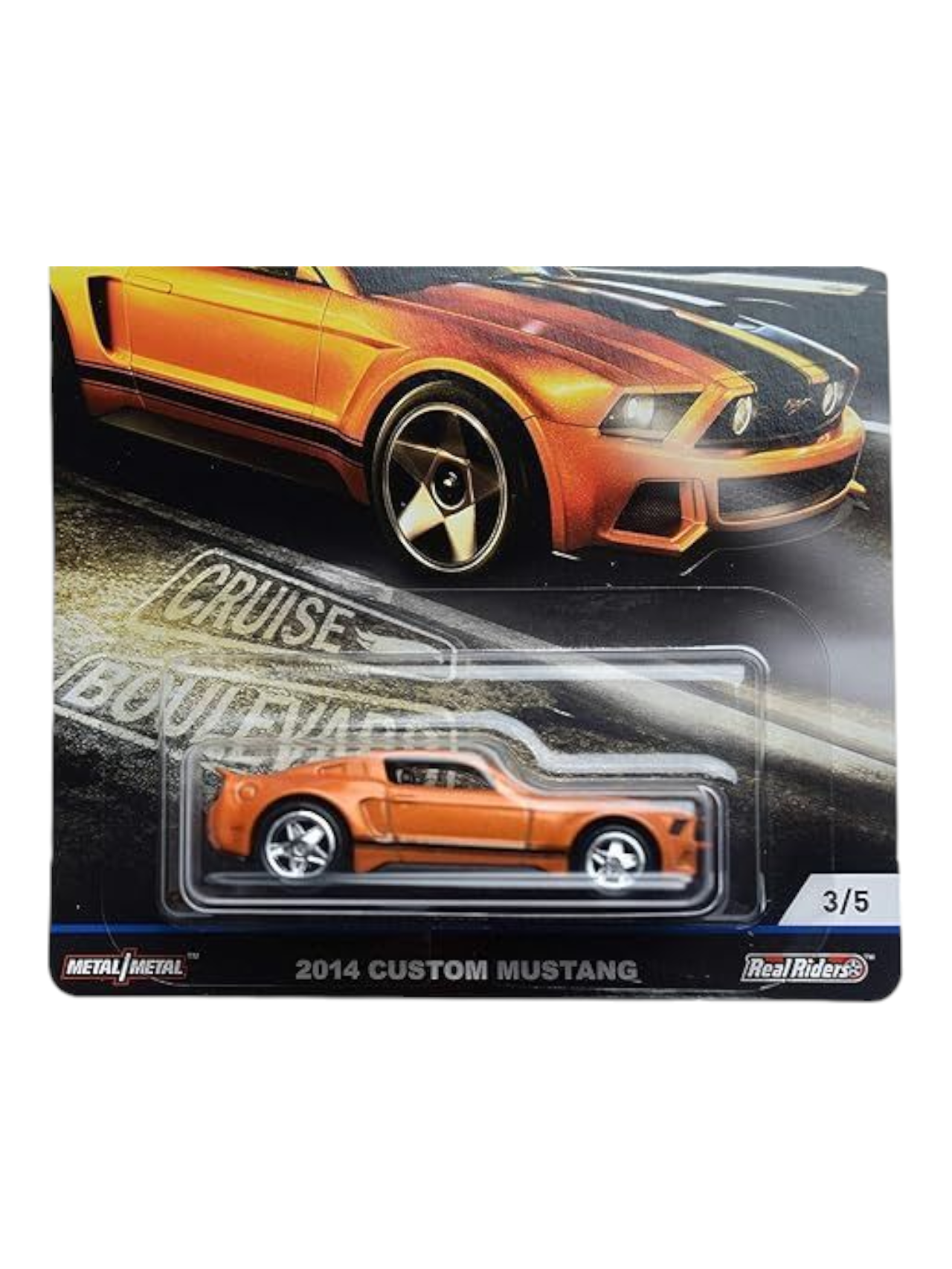 HotWheels 2014 Custom Mustang Imported Premium 1:64 Scale