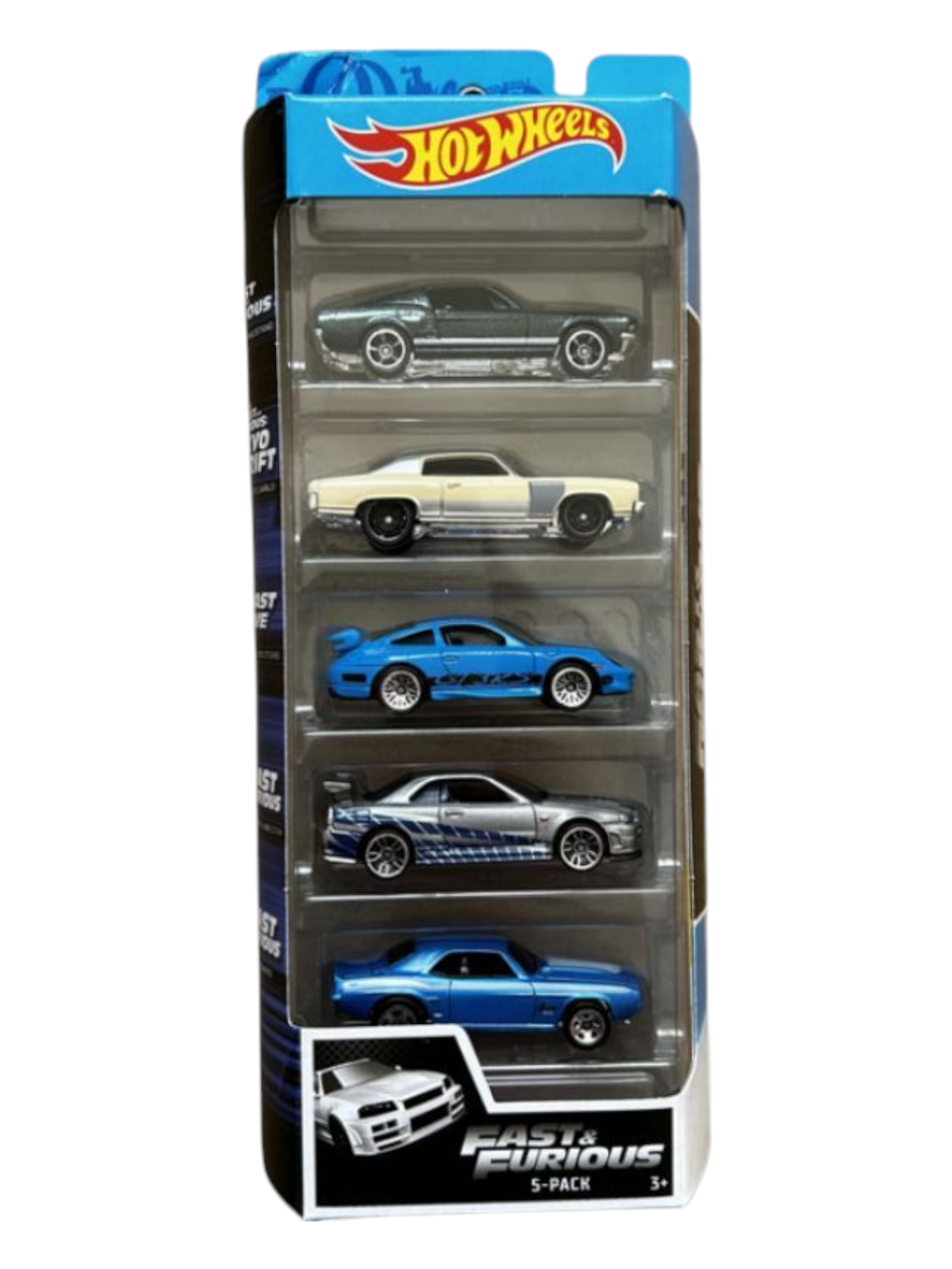 HotWheels Fast and Furious Imported 5 Pack 1:64 Scale