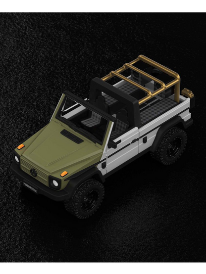 HotWheels x Mercedes-Benz Project G-Class Past II Future Designed by Nigo RLC 1:64 Scale (With Acrylic Case)