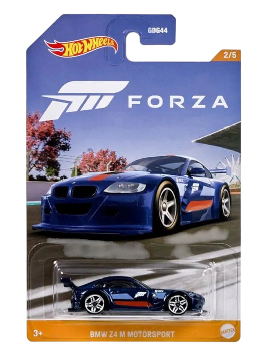 Hotwheels forza bmw z4 m Motorsport imported mainline 1:64 Scale