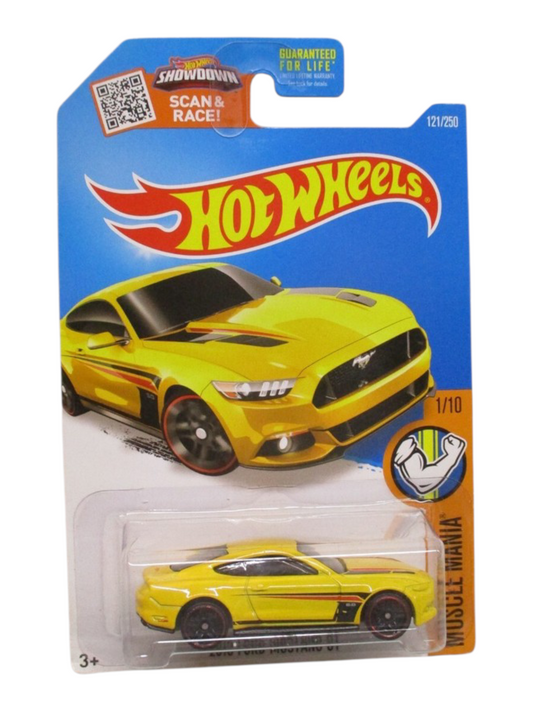 HotWheels 2015 Ford Mustang GT Imported Mainline 1:64 Scale