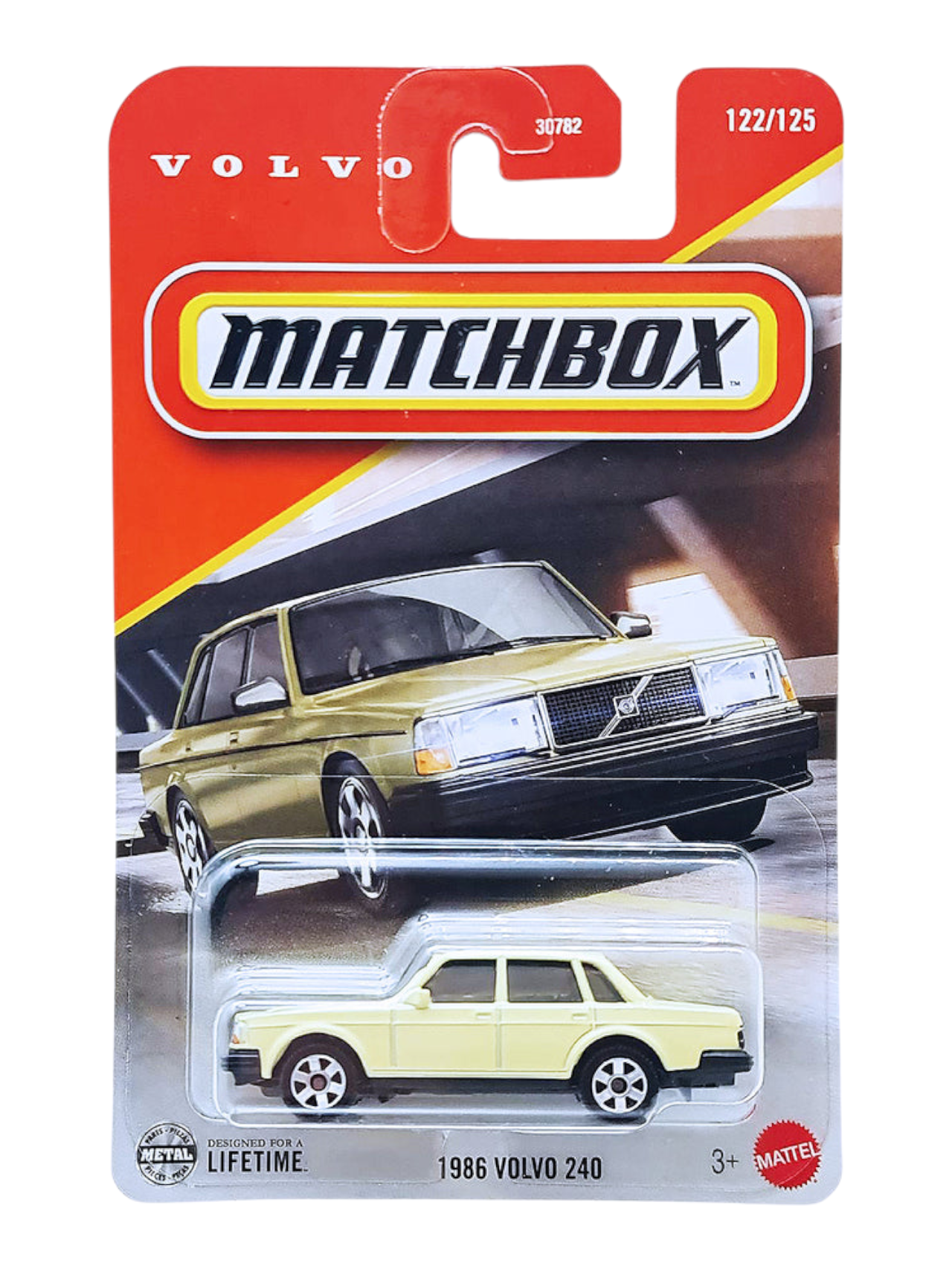 Matchbox 1986 Volvo 240 Imported Mainline 1:64 Scale