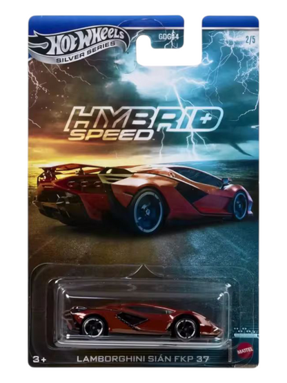 HotWheels Silver Series Hybrid Speed Set Of 5 Imported Mainline Card Art 1:64 Scale