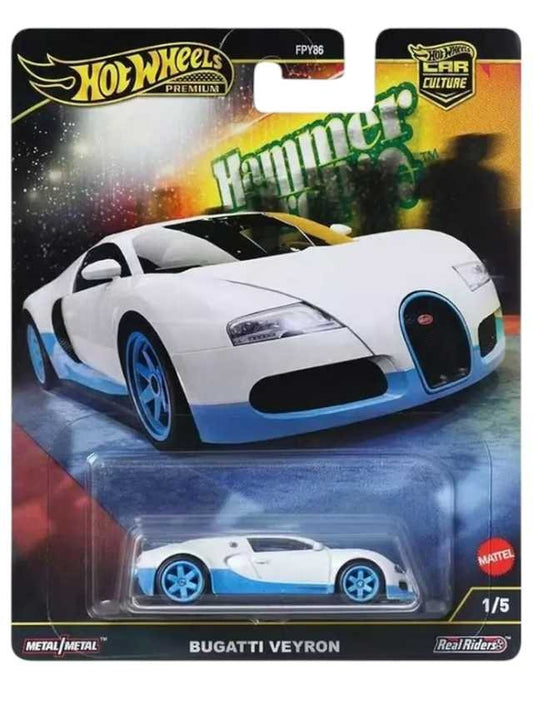Hotwheels hammer drops Bugatti Veyron imported premium 1:64 Scale