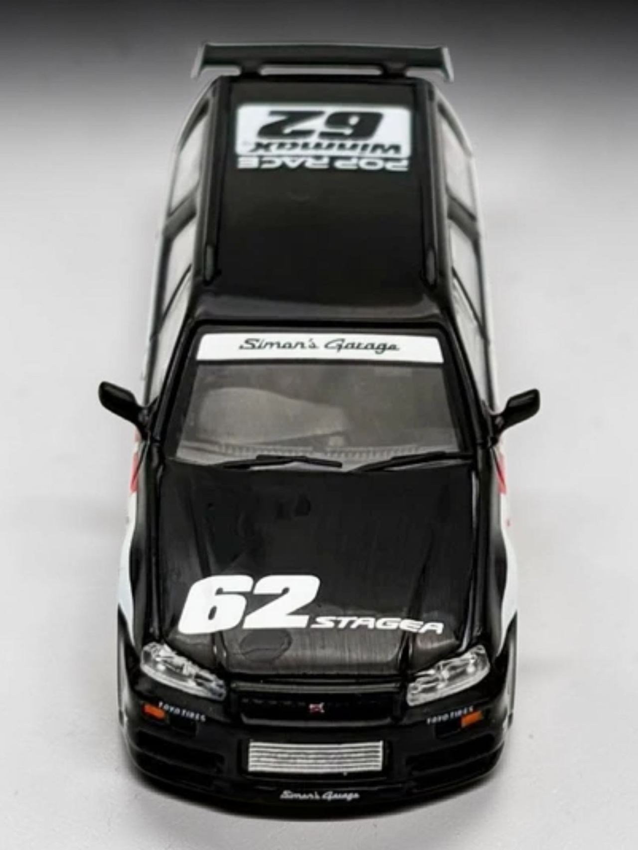 Pop Race pr64-211 Nissan Stagea R34 1:64 Scale