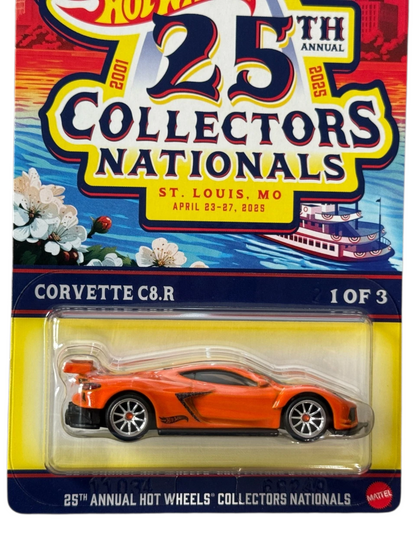 HotWheels RLC 25th Annual Hot Wheels Collectors Nationals Corvette C8.R Imported 1:64 Scale