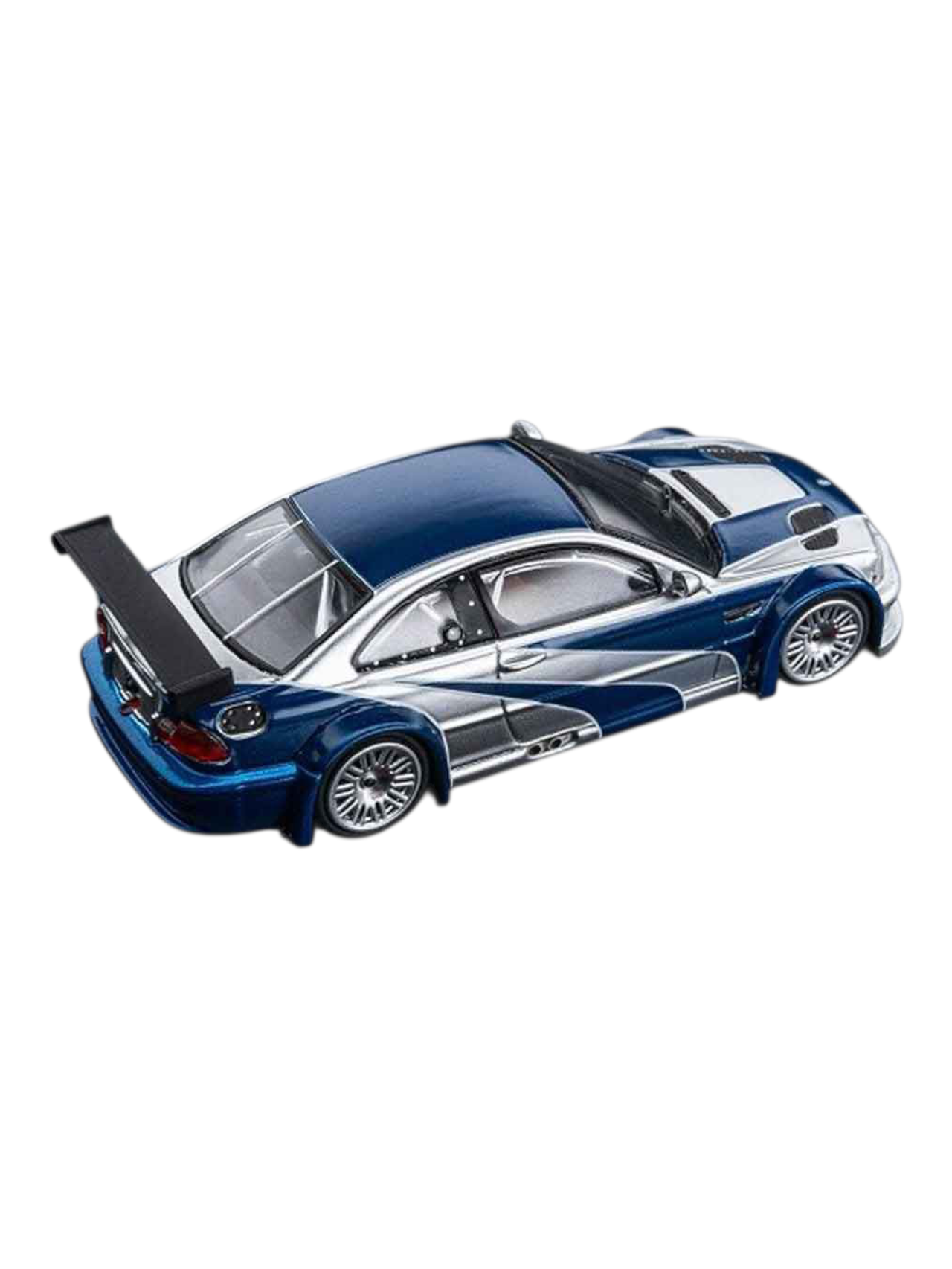 DCM Model Need For Speed Most Wanted (NFS) BMW E46 M3 GTR 1:64 Scale Premium Diecast (With Acrylic Case)