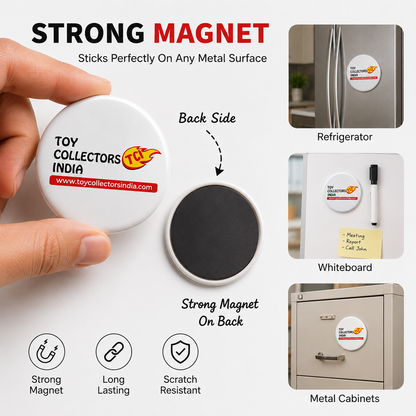 Decor Magnet 2-in-1 Bottle Opener & Fridge Magnet | Car & Racing Theme Designs Ferrari, Hot Wheels, Die-Cast & TCI Designs