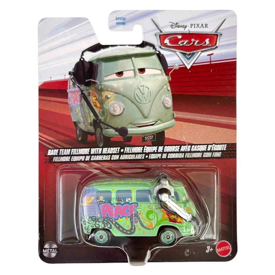 Disney Pixar Cars Die-cast Toy Cars- DXV29-95FF| 24-Piece Complete Box set|Assorted Character Models 1:55 Scale