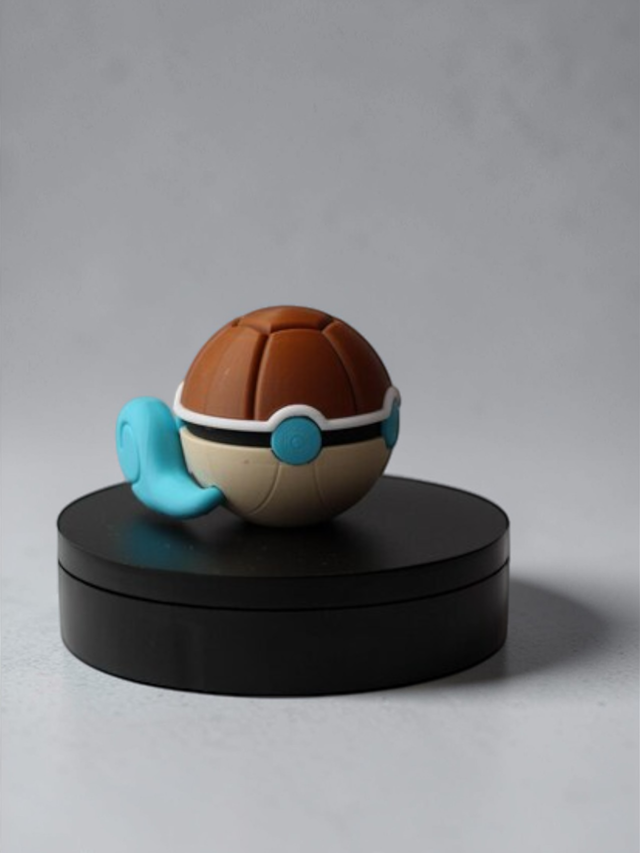 pokémon Squirtle - Inspired 3D Printed Pokéball Replica Collector Showpiece
