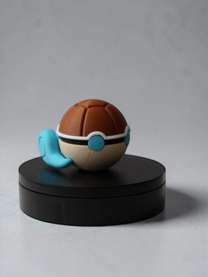 pokémon Squirtle - Inspired 3D Printed Pokéball Replica Collector Showpiece