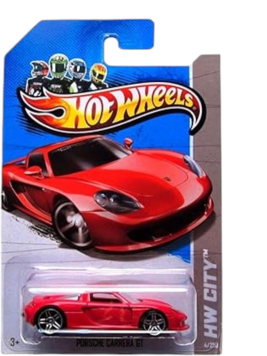 Hot wheels porsche Carrera GT ( blister is damage car mint condition ) 1:64 Scale