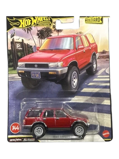 HotWheels Boulevard 1993 toyota 4runner premium car Imported 1:64 Scale