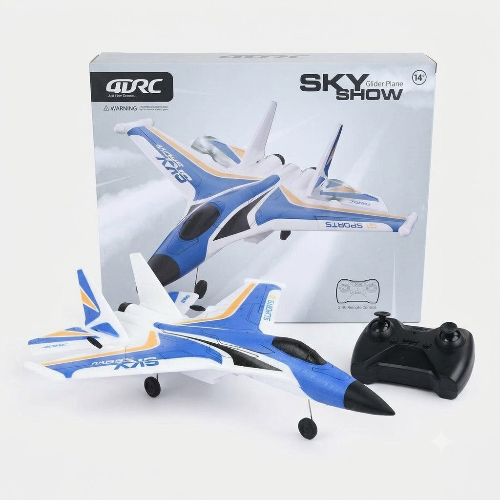 4DRC Sky Show Remote Control Glider Plane Model No. 4D-G1
