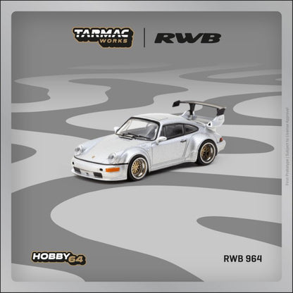 Tarmac Works Rauh-Welt Begriff Porsche RWB 964 1:64 Scale (With Acrylic Case)