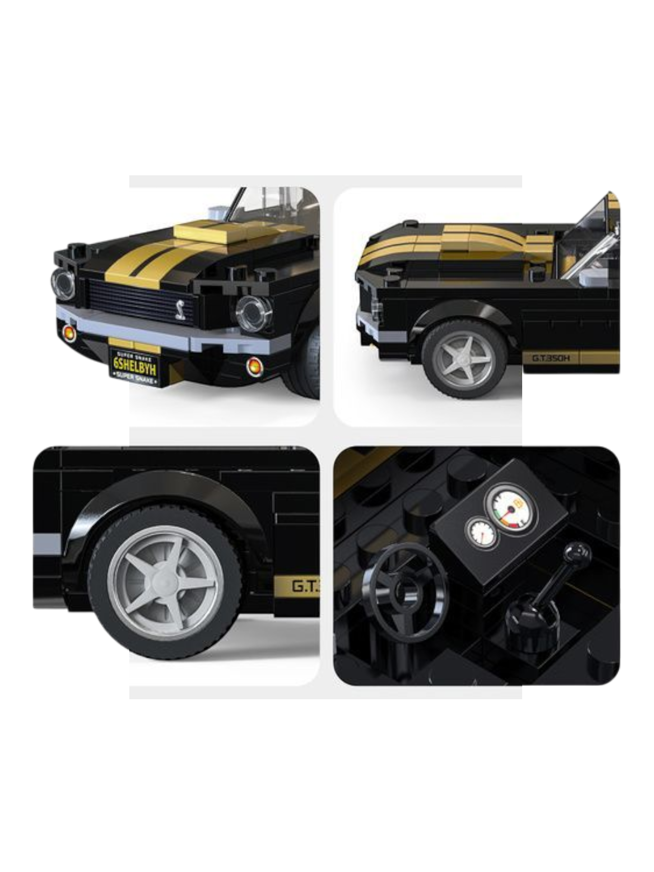 Cada Shelby GT 350H - 285 Pieces | 1:24 SCALE