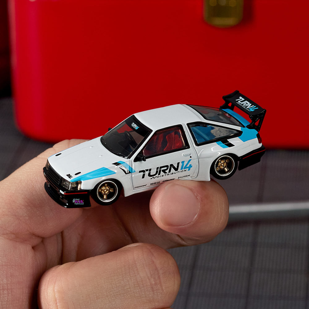 HotWheels Elite 64 Toyota Corolla Levin (AE86) Custom Imported Premium rlc 1:64 Scale (With Protector)