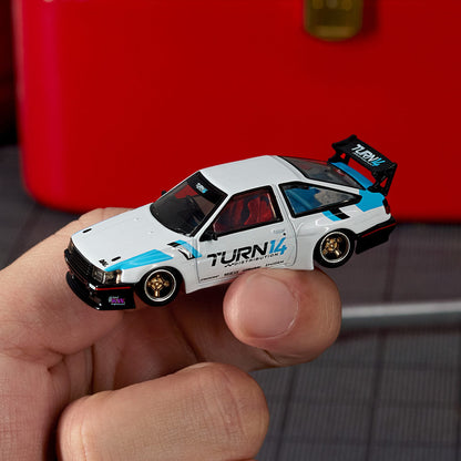 HotWheels Elite 64 Toyota Corolla Levin (AE86) Custom Imported Premium rlc 1:64 Scale (With Protector)