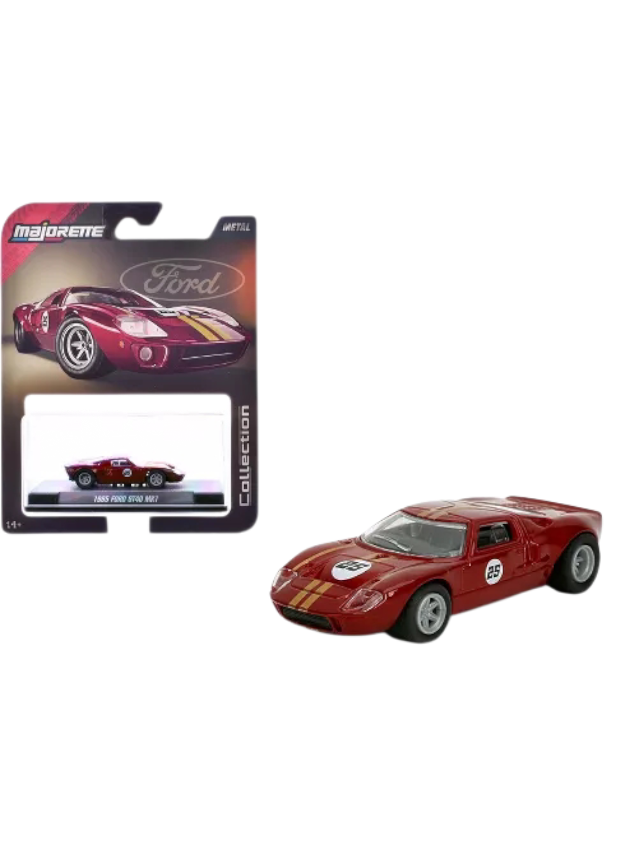 Majorette collection ĺ1965 ford gt40 mk1 1:64 Scale