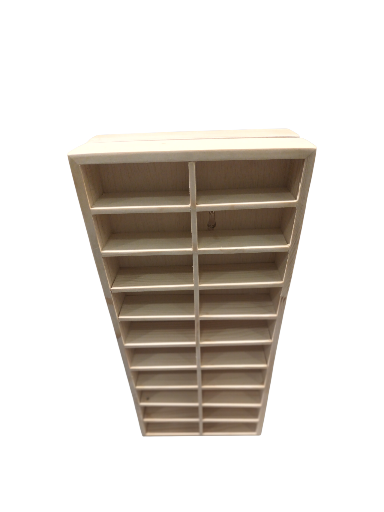 Foldable Wooden 40 Compartment Car Storage Case  1:64 Scale