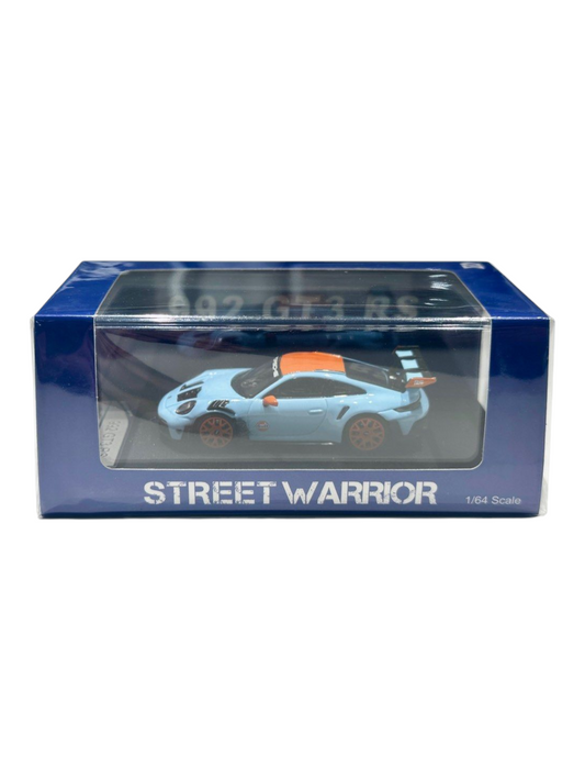 Street Warrior Porsche 992 GT3 RS Premium Diecast 1:64 Scale (With Acrylic Case)