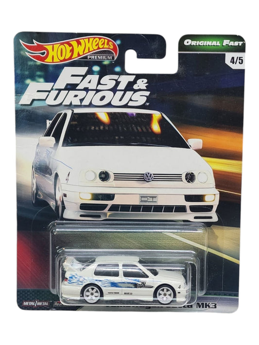 Hotwheels fast & furious Volkswagen jetta mk3 imported premium 1:64 Scale