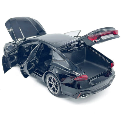 XINHAODI HCM "Audi R S7" Flash Edition(Black And Grey) Imported 1:24 Scale die-cast Model