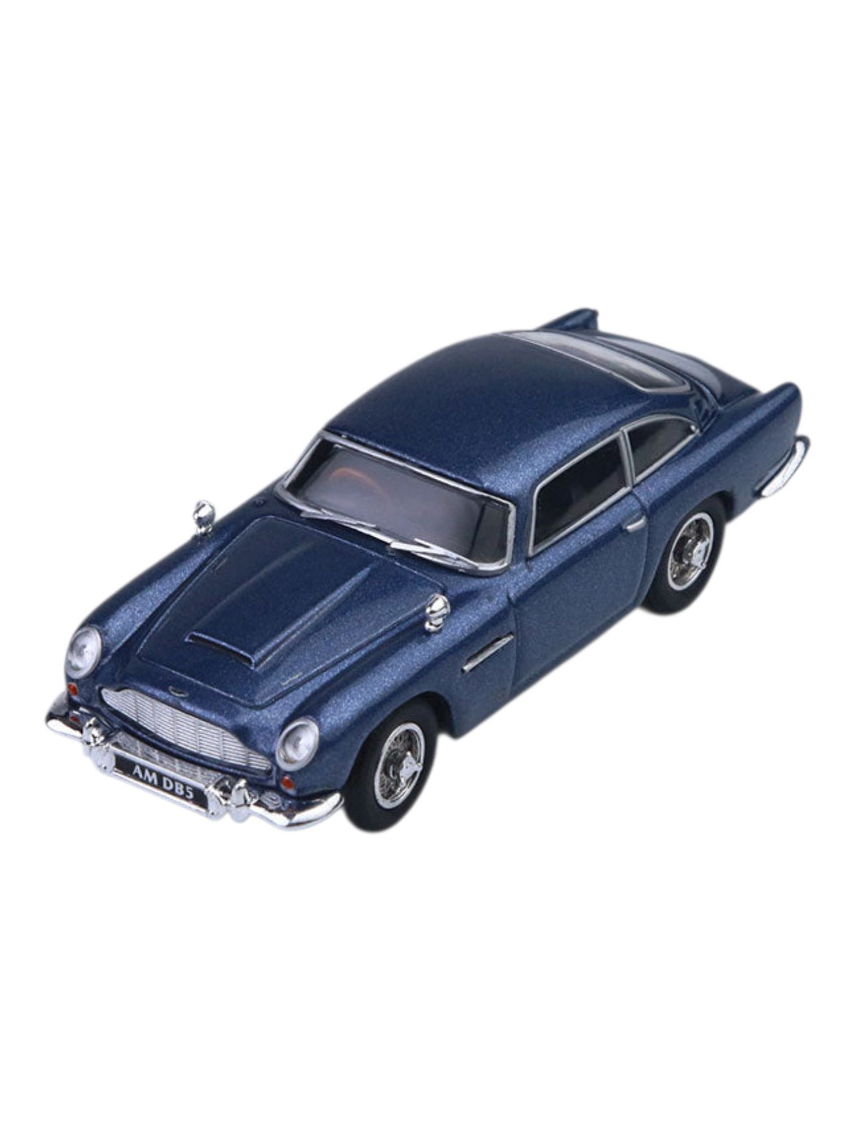 ATS Aston Martin DB5 Caribbean Pearl Blue Premium British Sports Car Diecast Model 1:64 Scale