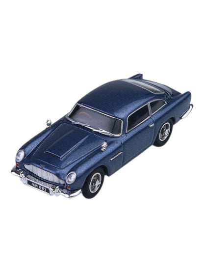 ATS Aston Martin DB5 Caribbean Pearl Blue Premium British Sports Car Diecast Model 1:64 Scale