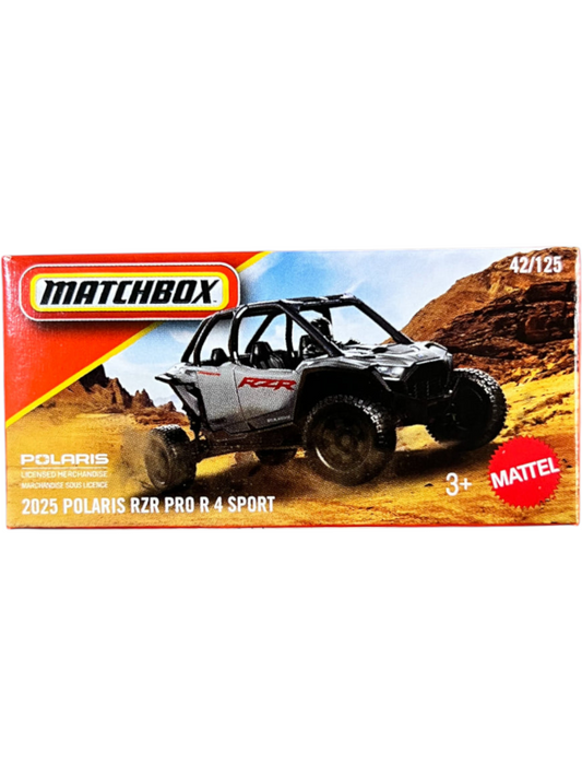 Matchbox Power Grabs - 2025 Polaris RZR Pro R 4 Sport - 1:64 Scale no-42