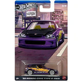 HotWheels Silver Series '99 Honda Civic Type R (Ek9) Imported Card Art 1:64 Scale