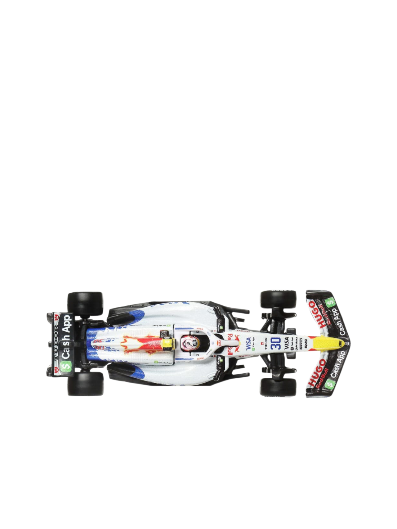 Hotwheels premium visa cash app racing bulls formula one team no 30 JKD79