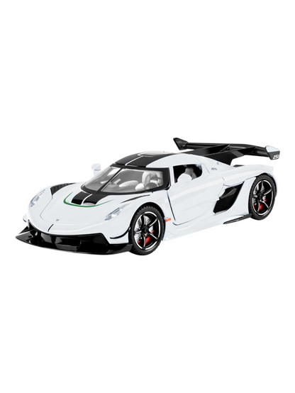 XQT Koenigsegg Jesko Alloy Car Simulation Die-Cast Model 1:22 Scale
