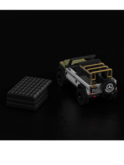 HotWheels x Mercedes-Benz Project G-Class Past II Future Designed by Nigo RLC 1:64 Scale (With Acrylic Case)