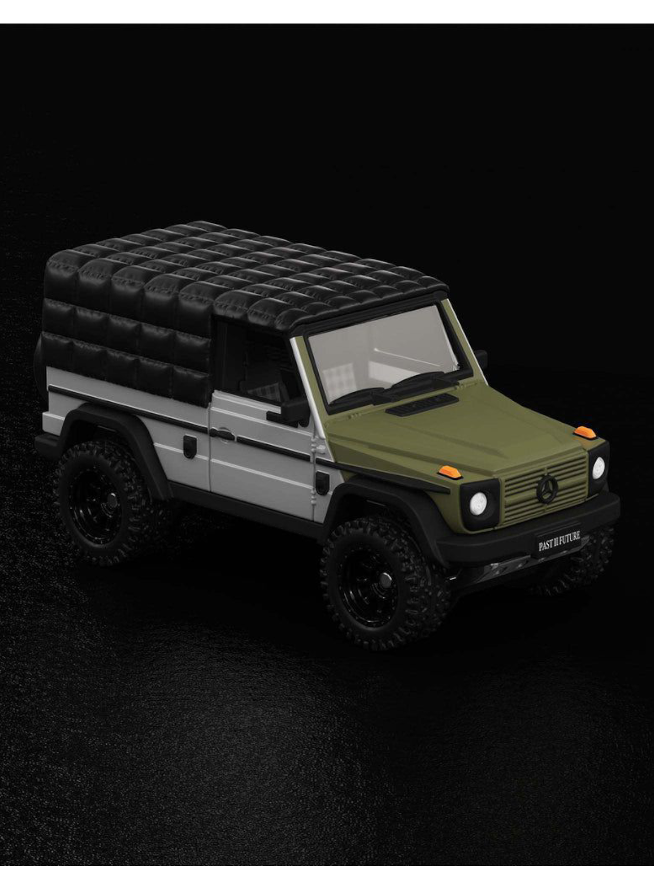 HotWheels x Mercedes-Benz Project G-Class Past II Future Designed by Nigo RLC 1:64 Scale (With Acrylic Case)