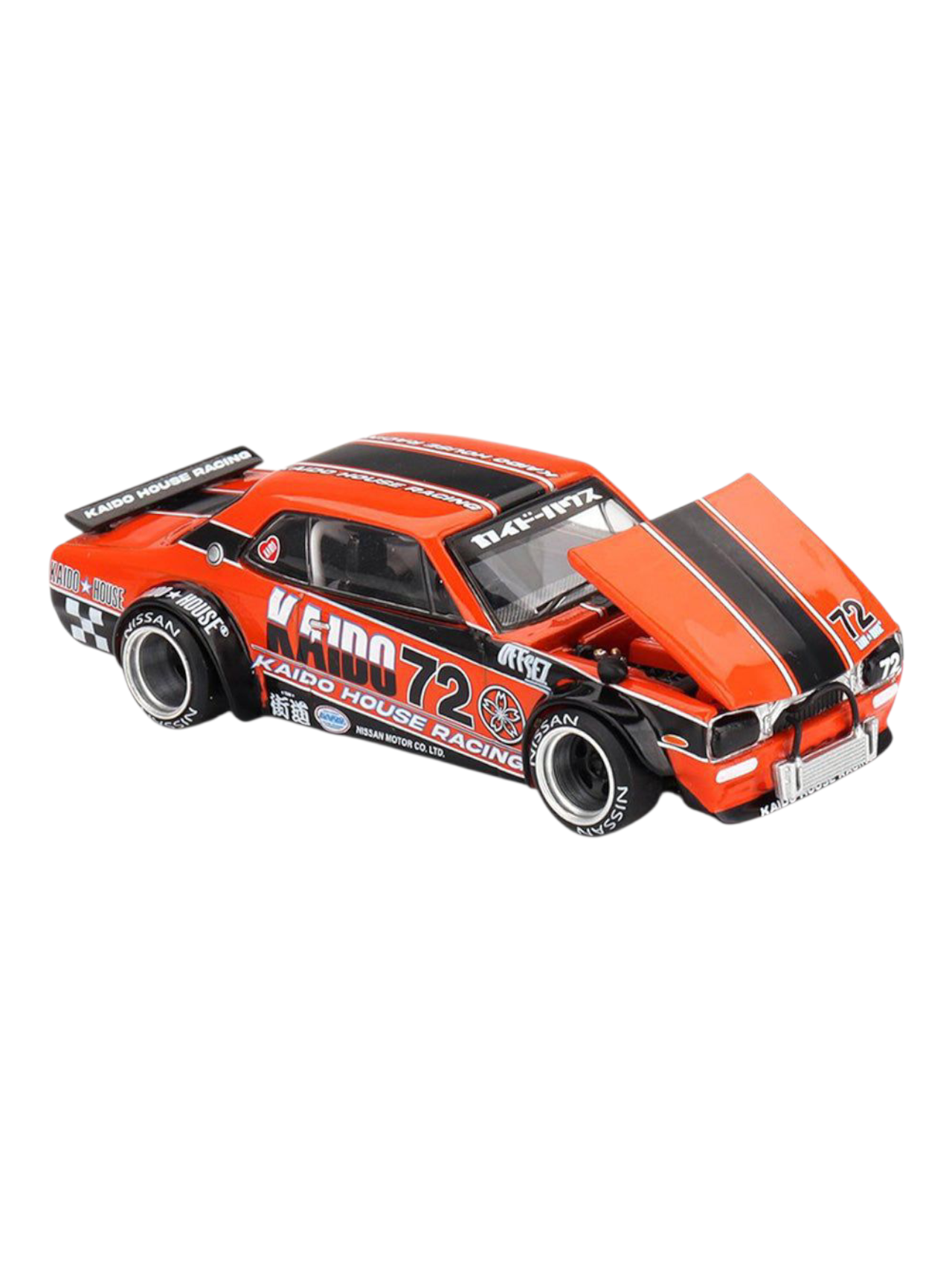 Mini GT Kaido House Nissan Skyline 2000GT-R (KPGC 10) Kaido Racing V1 Code-195 1:64 Scale