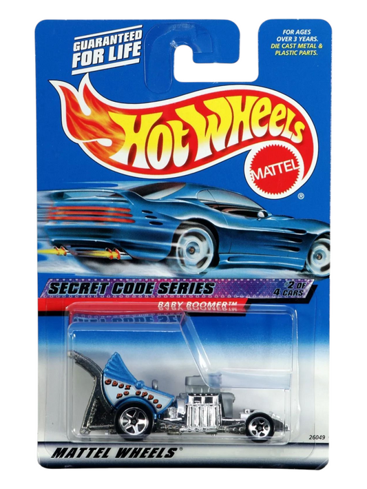 HotWheels Secret Code Series Baby Boomer Imported Mainline 1:64 Scale