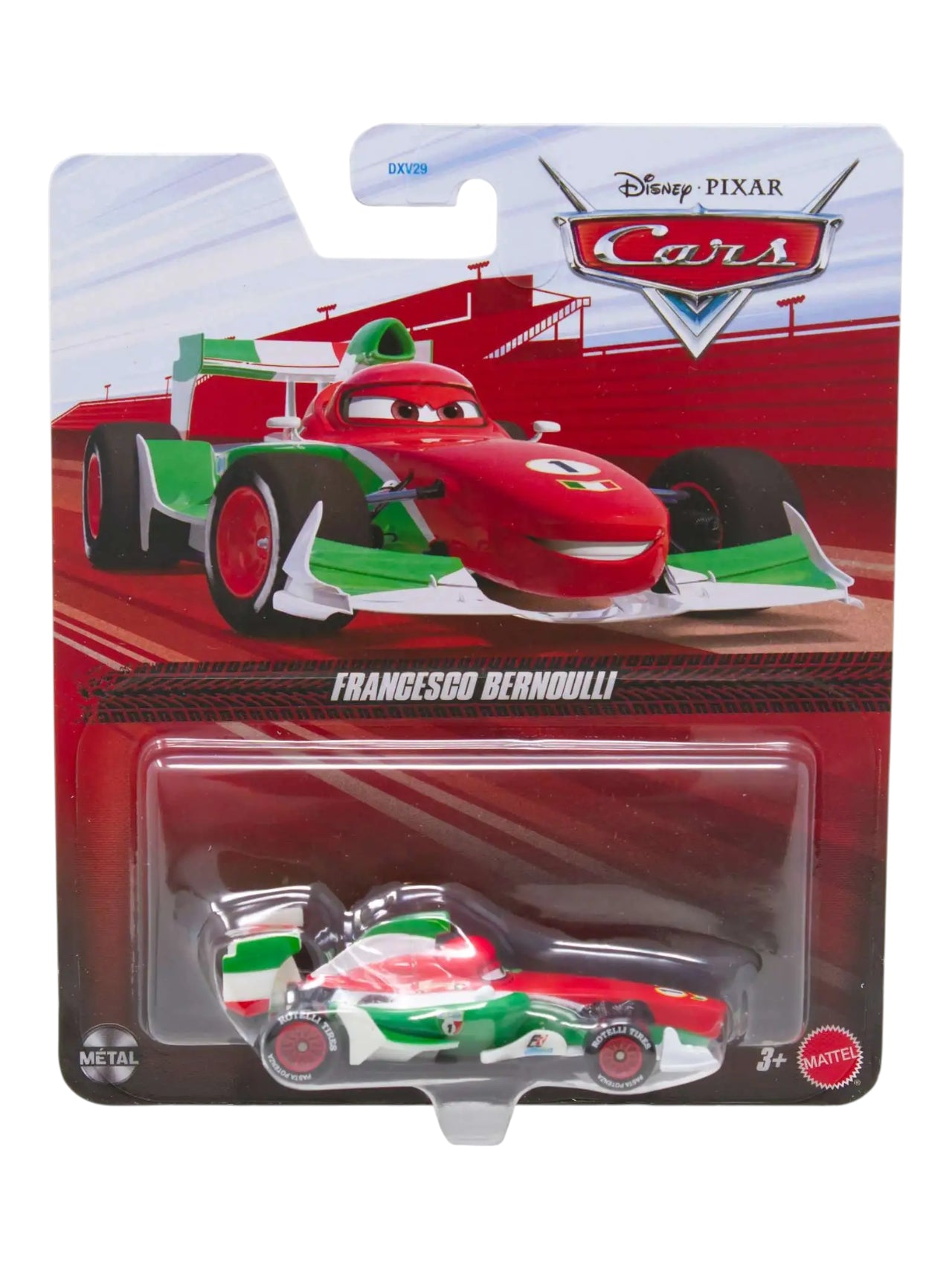 Disney Pixar Cars "Francesco Bernoulli" Premium Diecast Collectible Car 1:64 Scale| Mattel