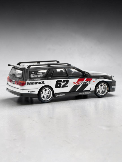 Pop Race pr64-211 Nissan Stagea R34 1:64 Scale