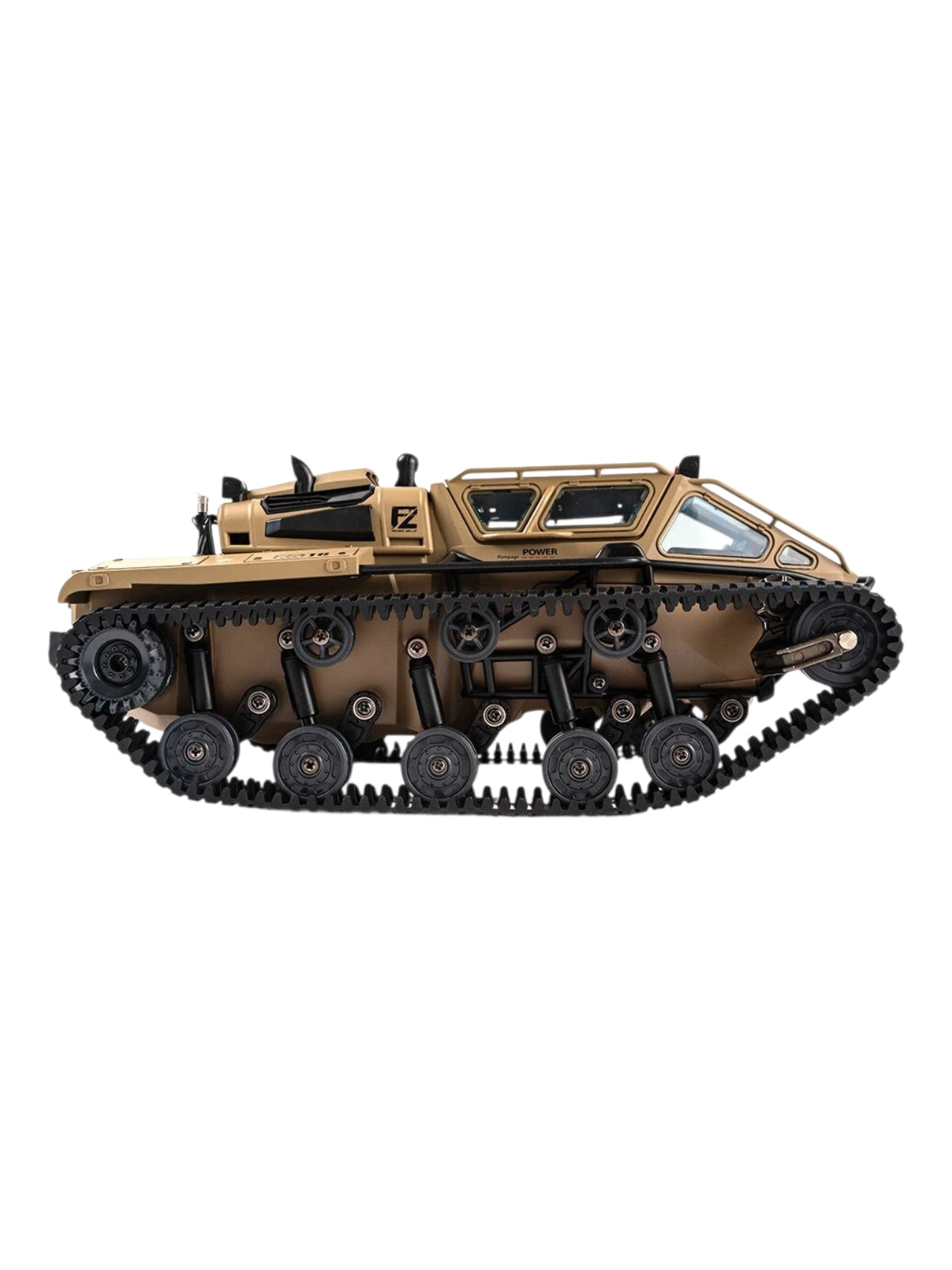 JJRC Ripsaw EV3-F4, 2.4Ghz Remote Control Crawler High Speed Tank, Off-Road RC Tracked Vehicles 360°Pirouette Drifting Car 2×1.5V Battery ( Not Included ),USB Charger included 1:16 Scale