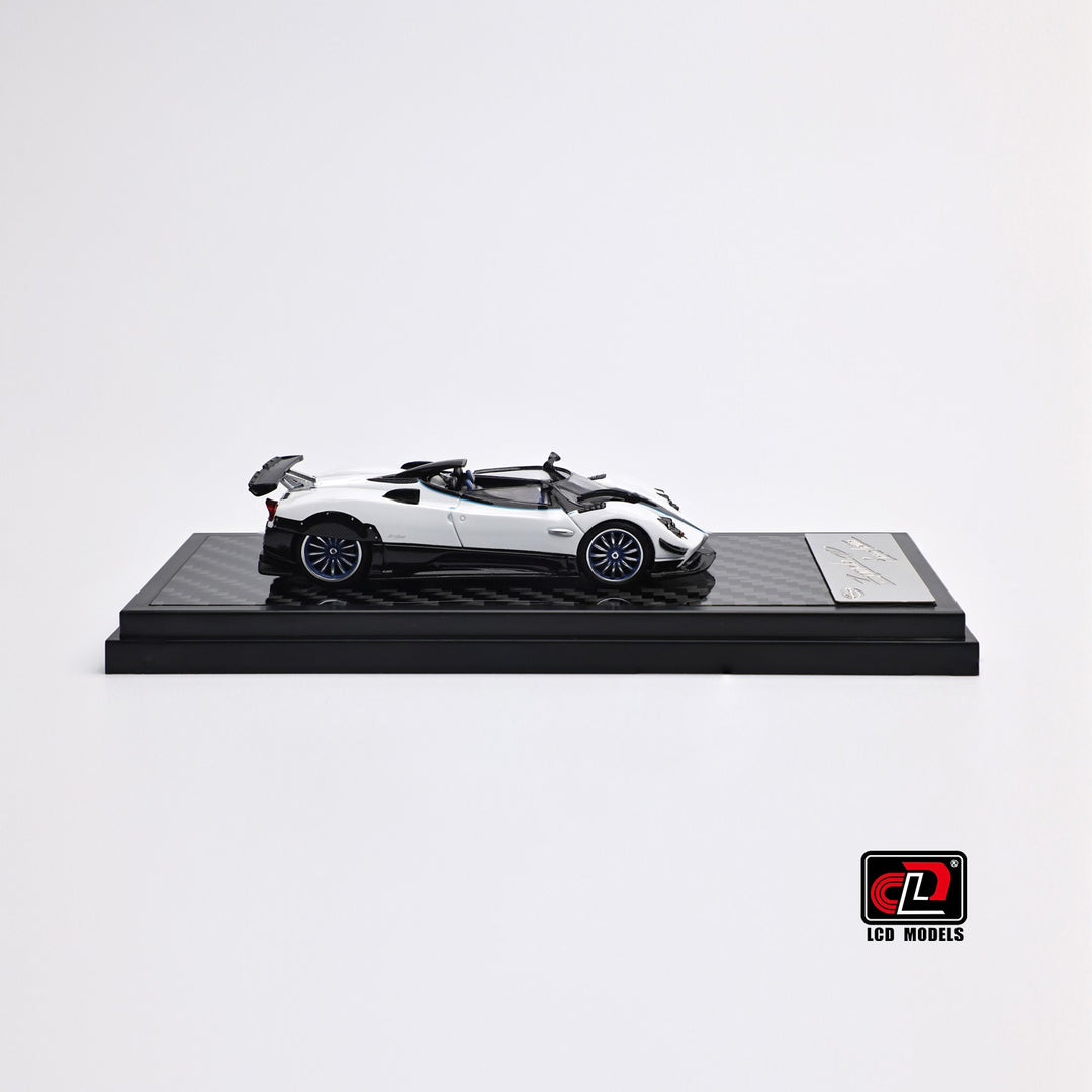 LCD Models Pagani Zonda HP Imported 1:64 Scale die-cast Model (Code-LCD64018-WH-White)