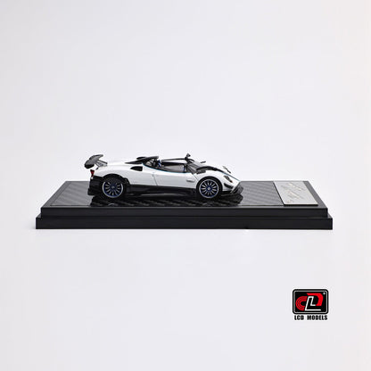 LCD Models Pagani Zonda HP Imported 1:64 Scale die-cast Model (Code-LCD64018-WH-White)