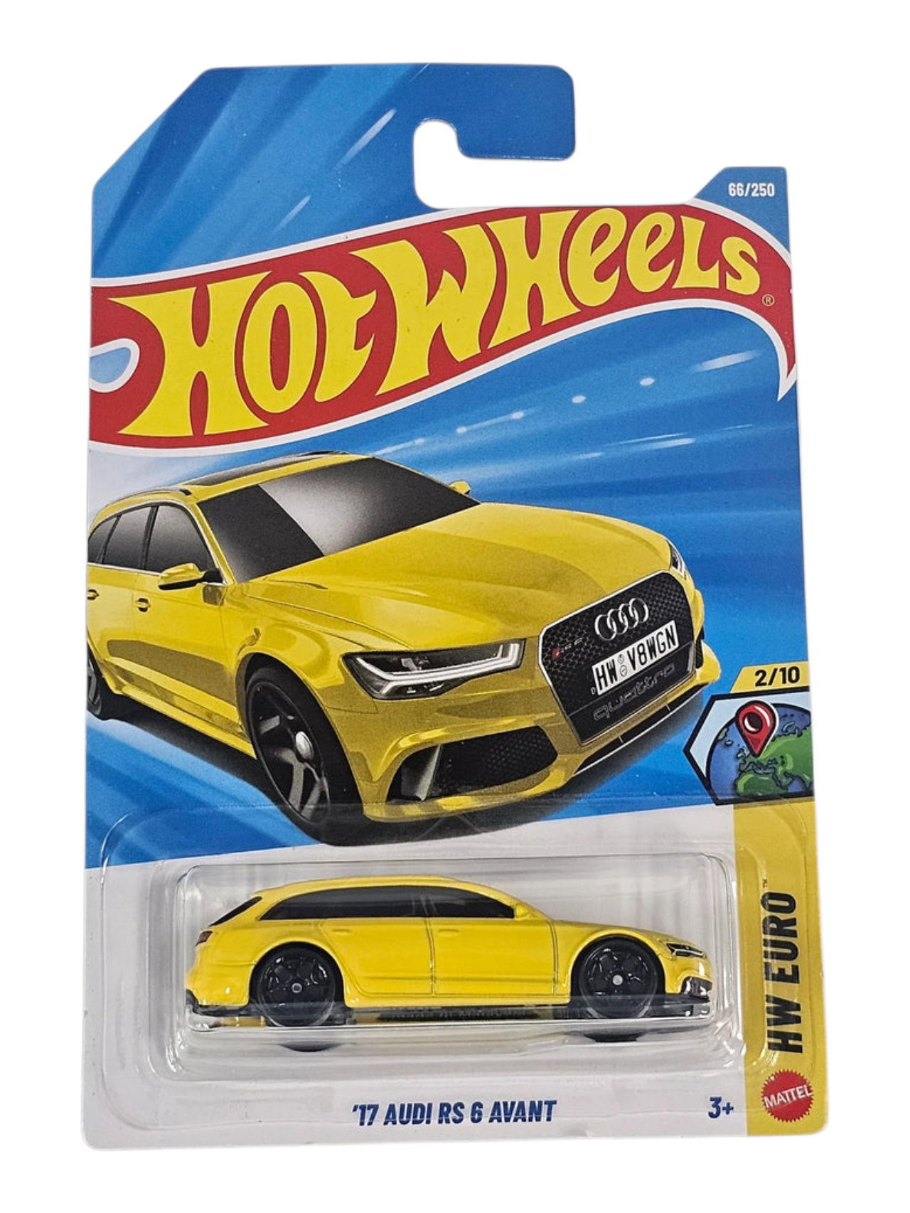 HotWheels '17 Audi RS 6 Avant Imported Mainline 1:64 Scale