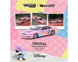 Tarmac Works VERTEX Silvia (S14) Disney Minnie Mouse 1:64 Scale Diecast Model