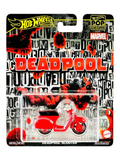 HotWheels Pop Culture Marvel Deadpool Scooter Imported Premium 1:64 Scale